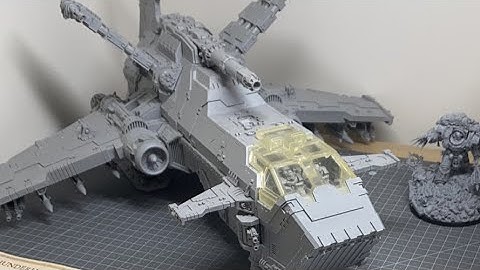 Building the Thunderhawk Gunship
