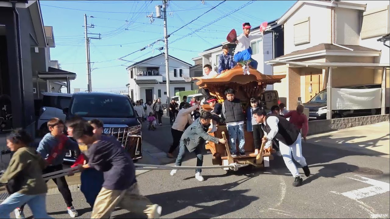 令和5年 A`2-Tezo子供だんじり祭 2023/12/10 - YouTube