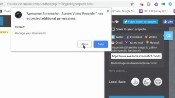 Screenshots on a Chromebook, Part 2: The Awesome Screenshot Extension