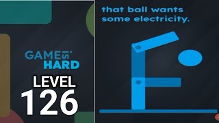 Game is hard level 126 walkthrough solution 