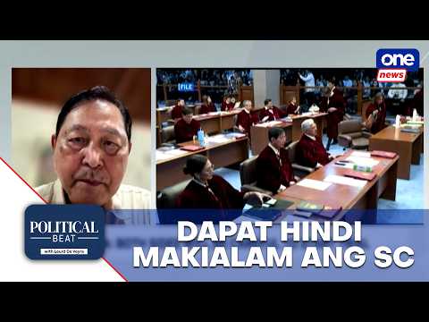 Azcuna: SC should not interfere in impeachment trial | Political Beat