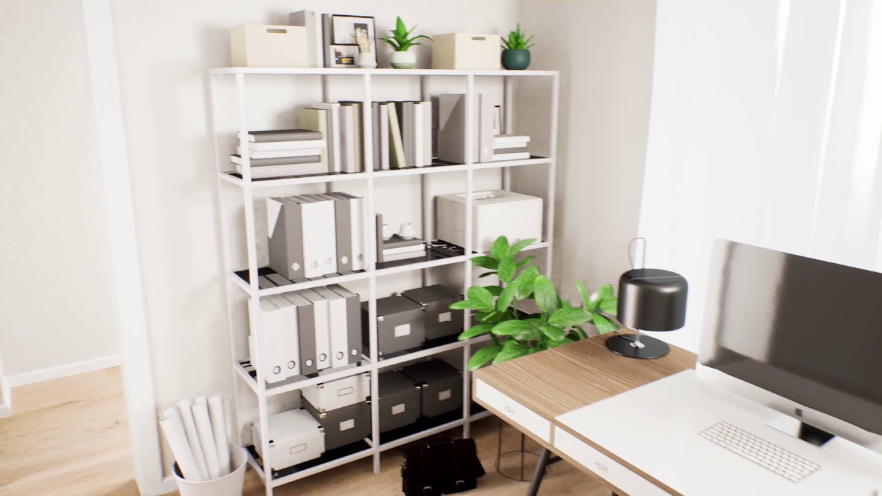 3D Innenvisualisierung Beispielvideo Doppelhaus