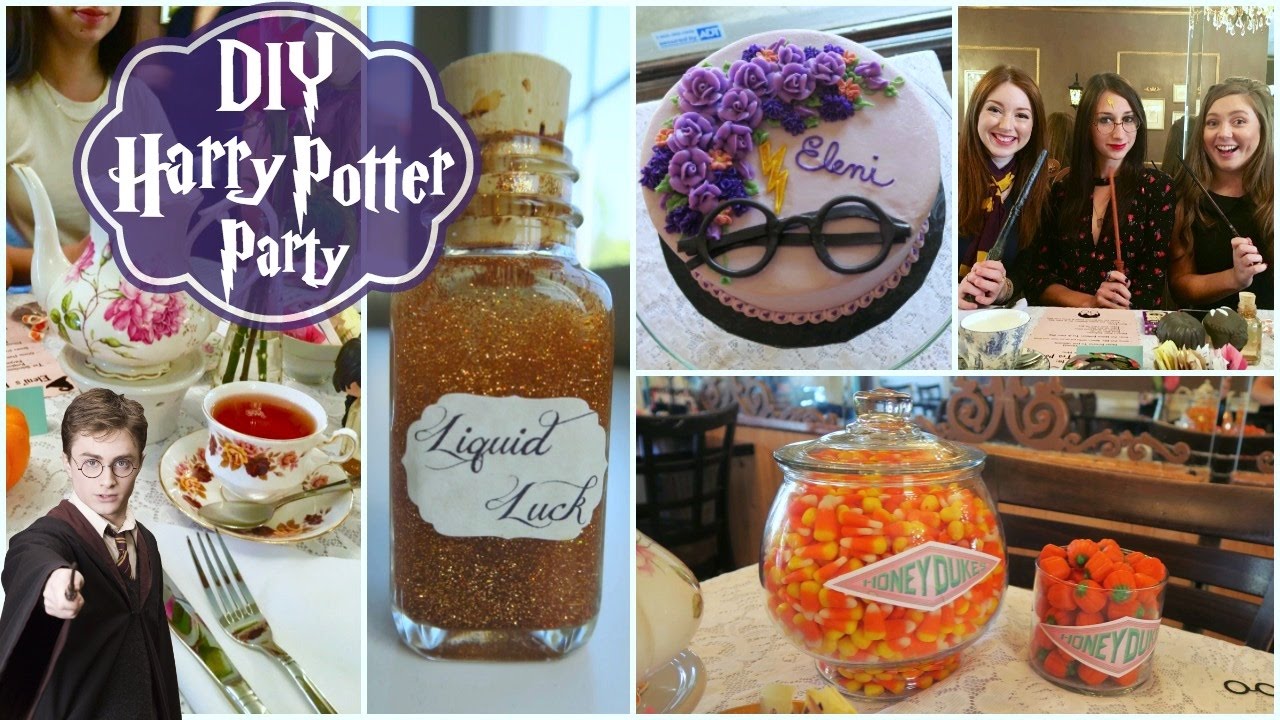 DIY HARRY POTTER PARTY⚡️💫 