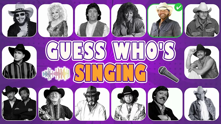 Guess Who's Singing  - 70s 80s 90s Country Songs | MUSIC QUIZ