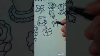 Hibiscus Flower🌺How to Draw a Hibiscus Flower | Step-by-Step Drawing Tutorial for Beginners