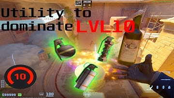 UTILITY TO DOMINATE FACEITLVL10 ON ANUBIS (T Side)