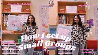 How I set up Math Small Groups