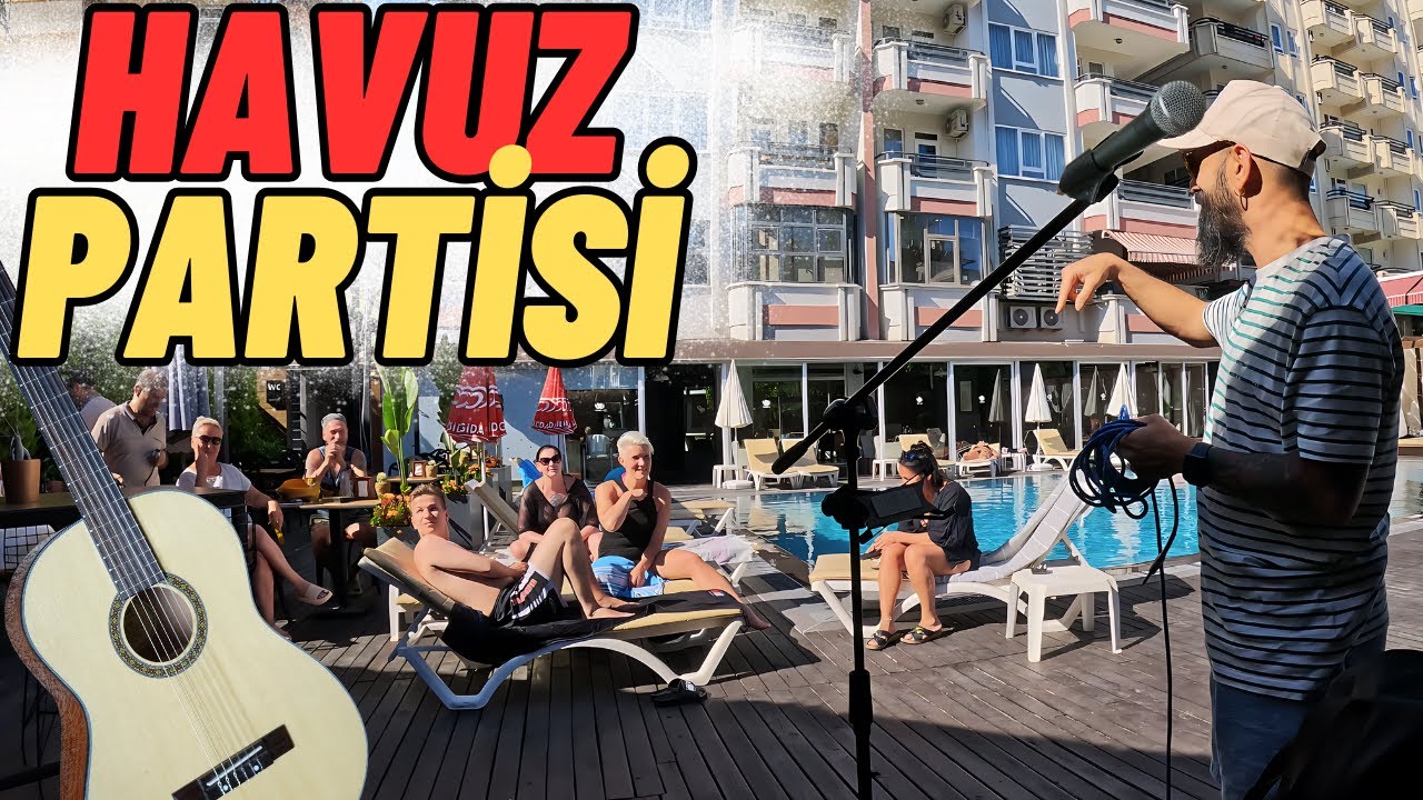OTEL HAVUZUNDA CANLI MÜZİK YAPTIM | ne kadar ücret aldım