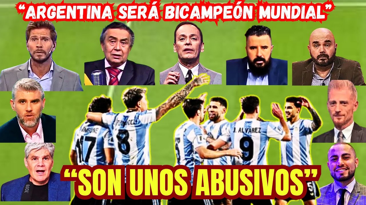 Prensa Mundial en shock.: "ARGENTINA es "ABUSIVA", Destrozó a Brasil sin piedad.