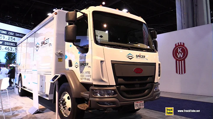 Peterbilt Dana Spicer Electric Delivery Truck - Walkaround Exterior Tour