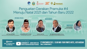 Penguatan Pramuka: #4 Komunikasi Publik Penanganan COVID-19 Menuju Natal 2021 dan Tahun Baru 2022
