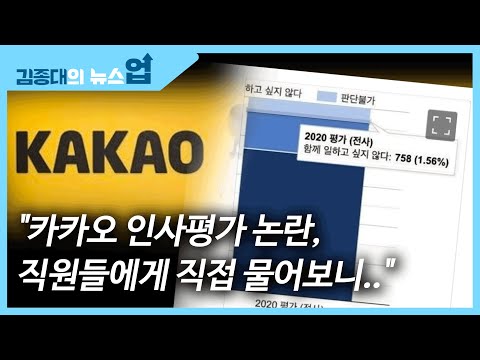 &amp;quot;카카오 인사평가 논란, 직원들에게 직접 물어보니..&amp;quot;