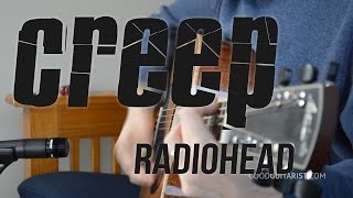 Video thumbnail of ""Creep" Guitar Tutorial - Radiohead | Great Introduction To Playing Barre Chords!"