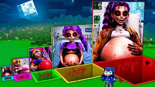 NE CHOISISSEZ PAS LE MAUVAIS TROU DES FILLES ENCEINTES À 3H00 DU MATIN SUR MINECRAFT !