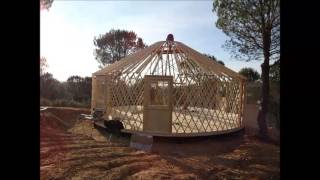 Proceso De Montaje De La Yurta Biosolis