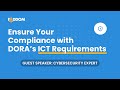 ICT Risk Management for DORA Compliance | IT Visualization | Expert Insights