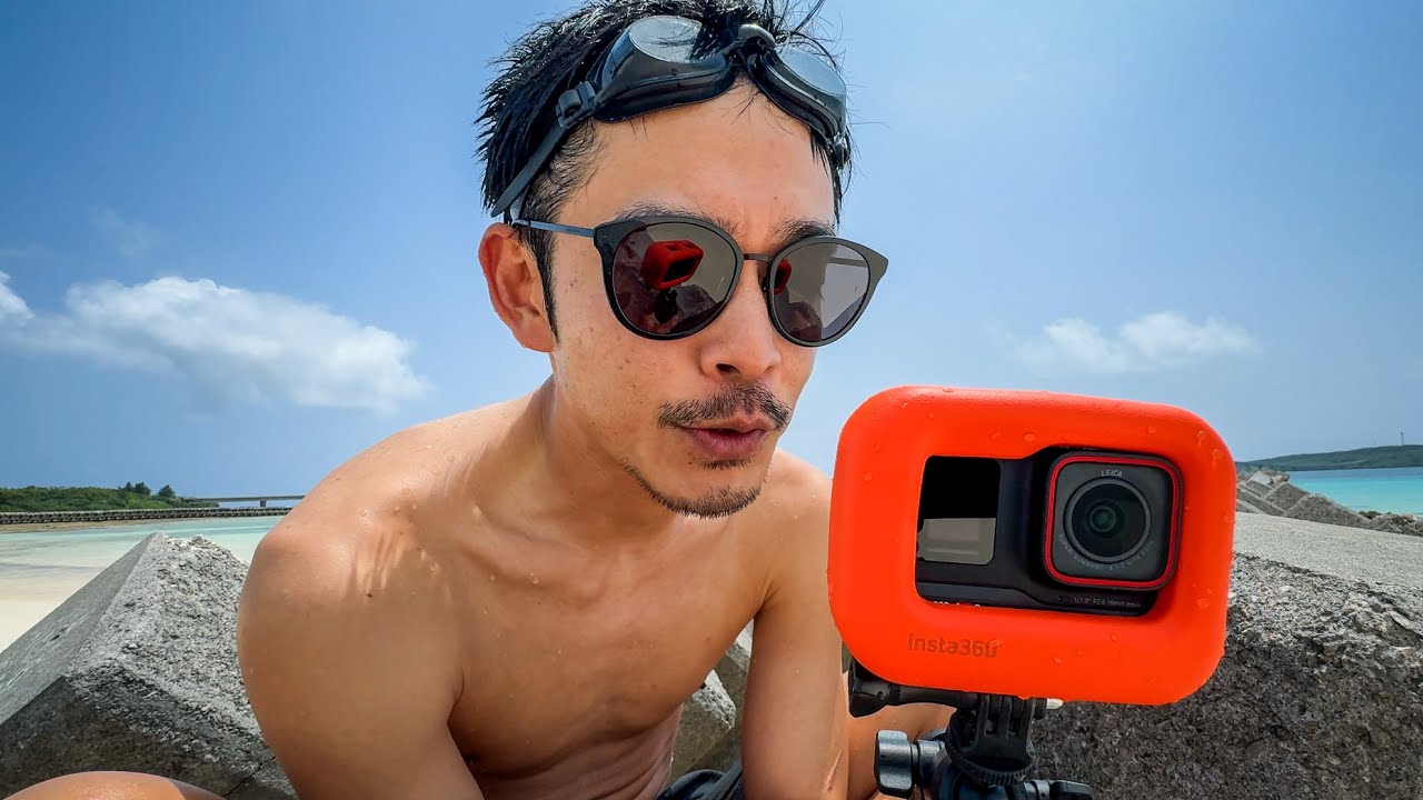 水中で使える最新アクションカメラ1週間vlog［ insta360 ace pro