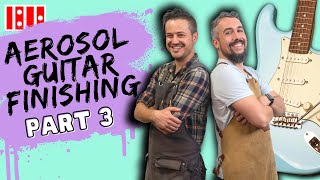 Aerosol Guitar Finishing - Part 3 - Final Wet Sand, Buffing & Polishing