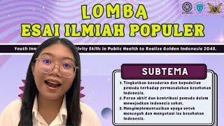 Bedah Lomba Esai Miracle Public Health Competition
