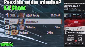 A$ap Rocky Cheat on Hot pursuit & Possible win under minutes - NFS Unbound