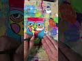 Day 10 Oracle Deck Creation: Let's explore folk art faces today for a visual storytelling card deck