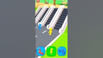 shape-shifting funny race gameplay new hyper casual games #games #shorts #gameplay #shapeshifting