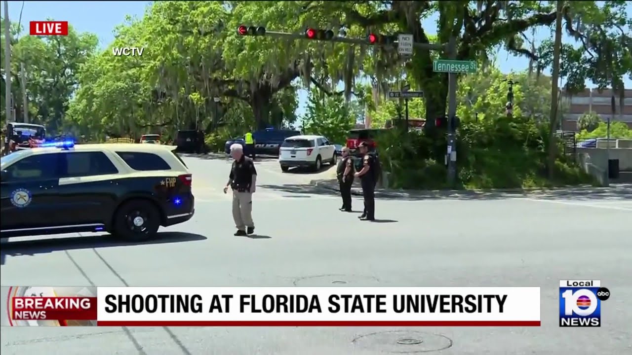Multiple law enforcement agencies respond to shooting at FSU - YouTube