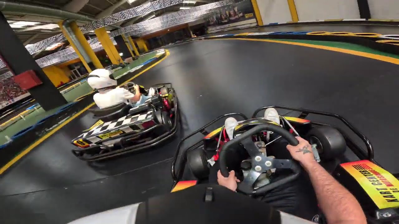 Kart Center Matosinhos - Bia se estressando com dirty driver