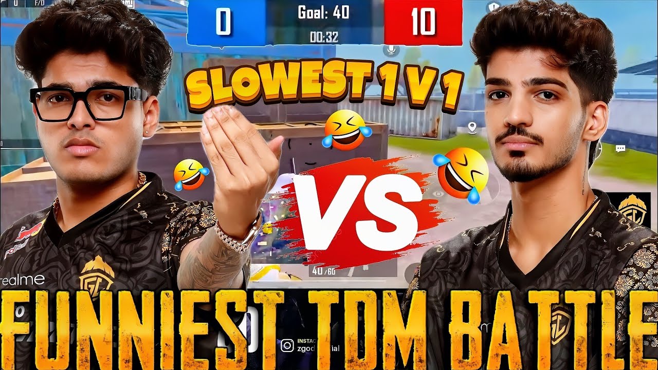 JONATHAN VS ZGOD FUNNIEST (SLOWEST) TDM BATTLE 🤣 | BGMI ...