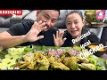Eating on banana leaf on your request | Delicious Local chicken mukbang | Northeast Naga Mukbang