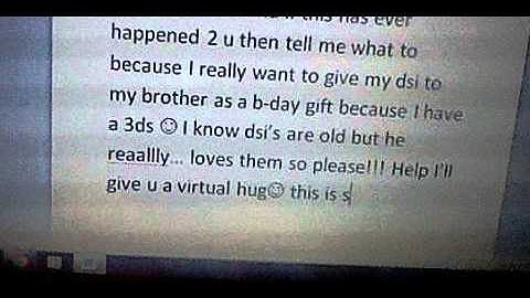 please help me fix my dsi