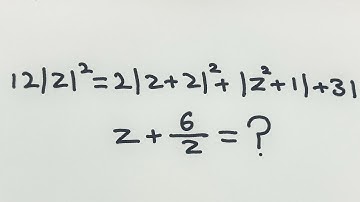 Q566 | Math Olympiad | Algebra | 2021 AMC 12B Problem 18 | Complex Numbers | Modulus