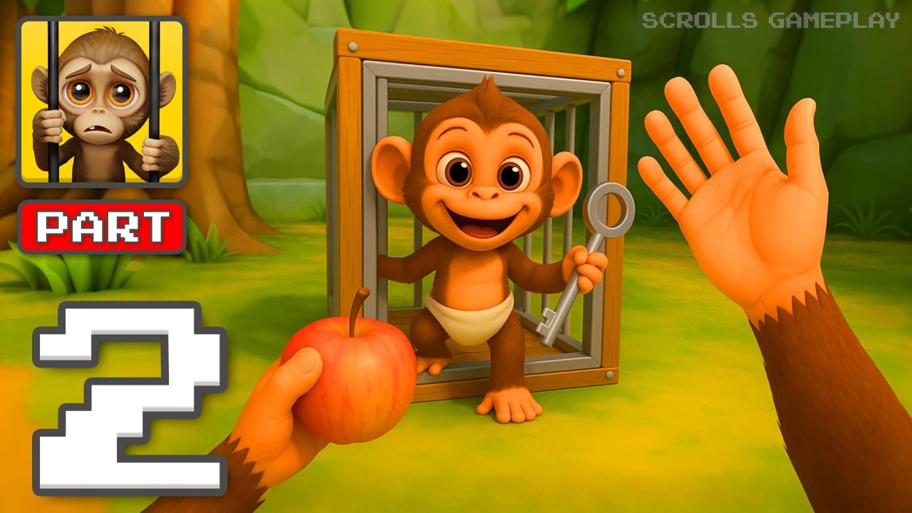 I Am Monkey - Gameplay Walkthrough Part 2 - Go Wild Go Mighty (iOS, Android)