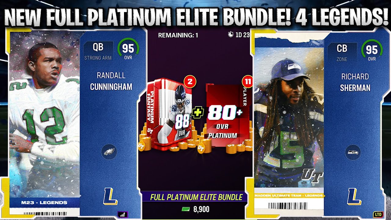 NEW FULL PLATINUM ELITE BUNDLE OFFER! 4 NEW LEGENDS! LTDS SHERMAN AND  OKOYE! CUNNINGHAM AND LOTT! 