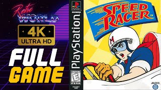 Speed Racer (PS1) | Unlocking All Cars | Playstation Longplay | No Commentary 4K