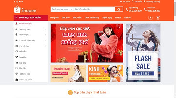 Theme siêu thị, sàn thương mại điện tử Shopee - Website WordPress (full code) dựng sẵn miễn phí