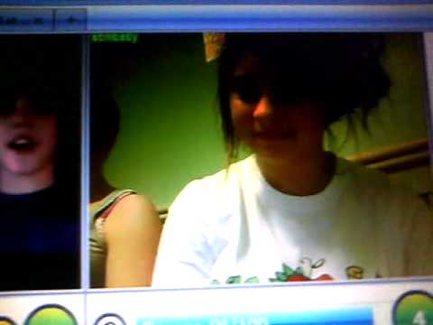 JB on webcam with me babbbby! Told yall. :)