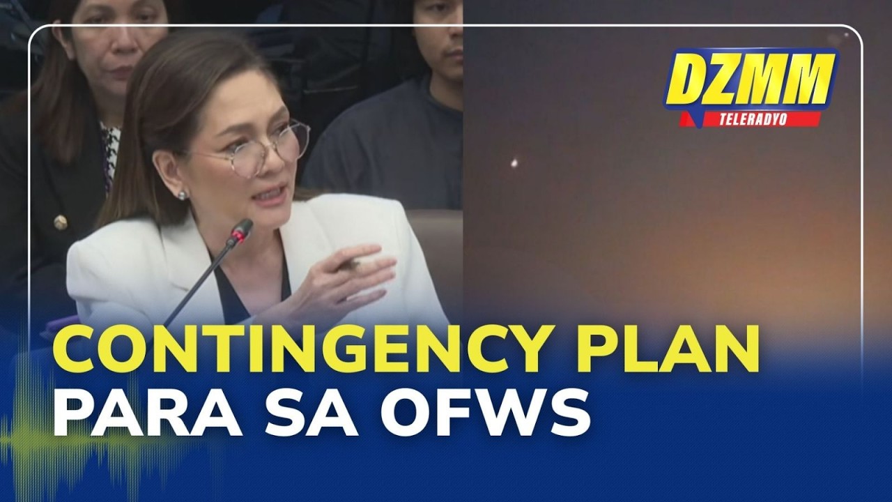 PH should prepare contingency plan for repatriating Middle East OFWs: Hontiveros | (02 March 2026)