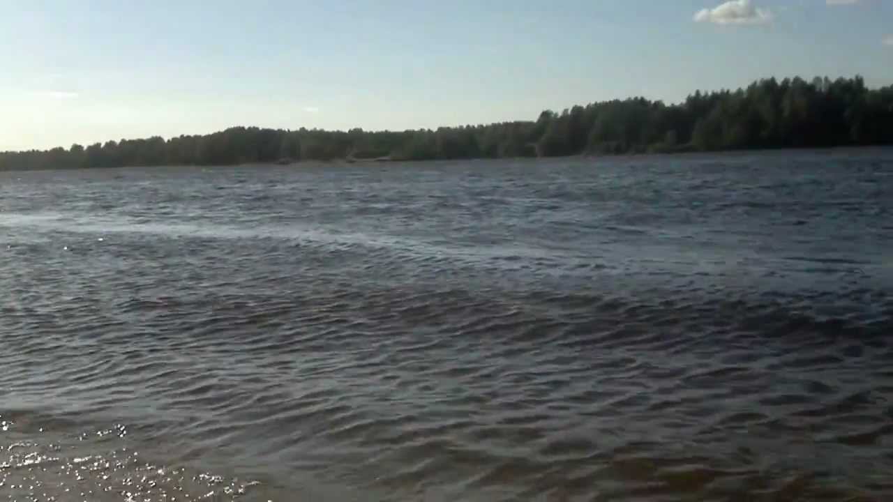 On the left bank of the Svir river in the Northern part of Russia
