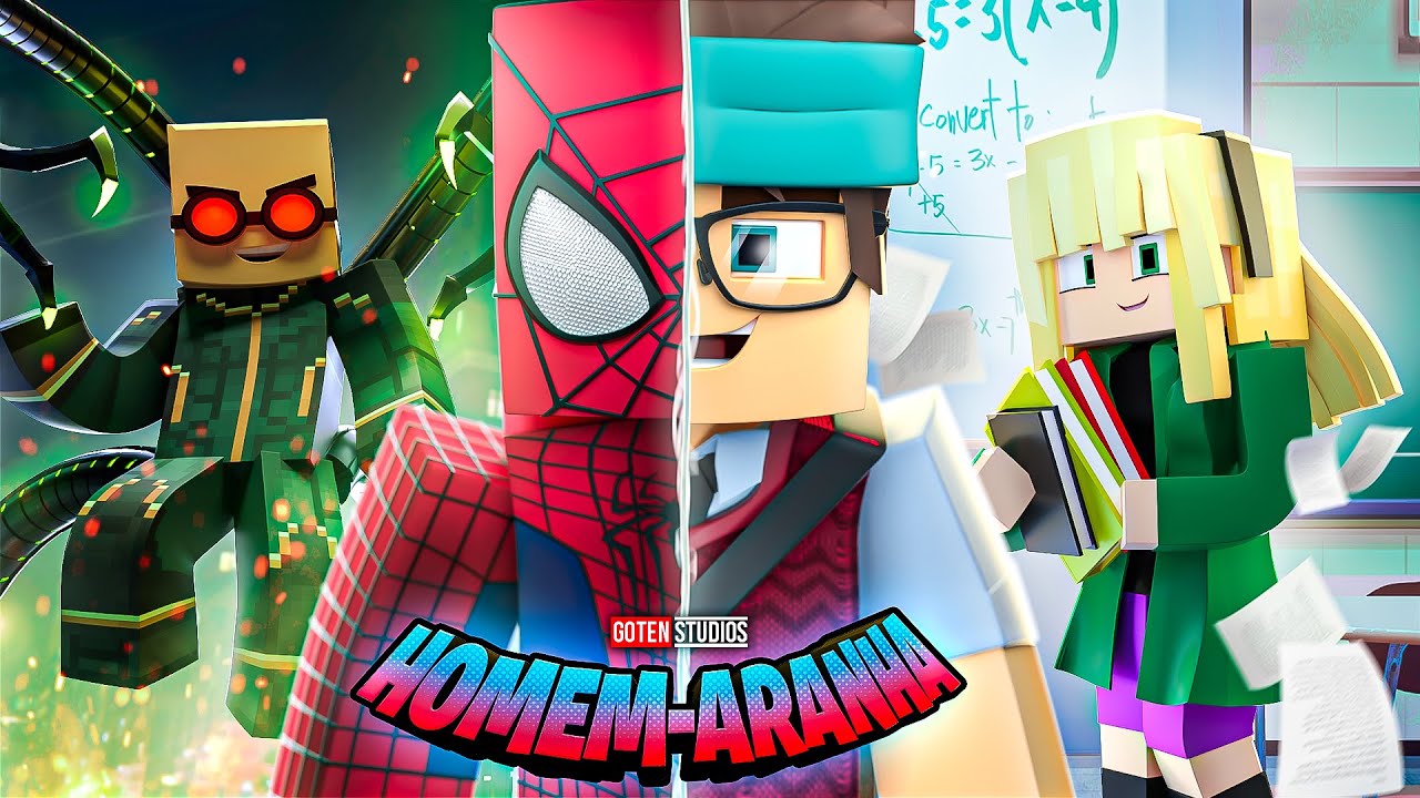 Minecraft: NOVA SERIE - O HOMEM ARANHA #Parte1