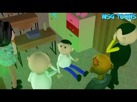 CLASSROOM ME PADORA (क्लासरूम में पदौरा ) MSG TOONS Comedy Funny Video