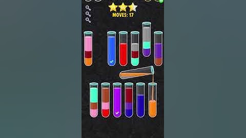 color water sort 3D level 130