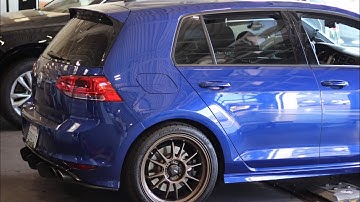 MK7 GOLF R IE Downpipe and Resonator delete