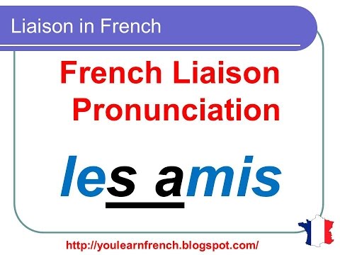 ফরাসি পাঠ 135 - ফরাসি ভাষায় Liaison - উচ্চারণ - কিভাবে ফরাসি liaisons উচ্চারণ করতে হয়