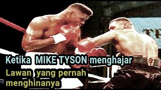 Ketika Mike tyson menghajar lawan yang pernah menghina dan merendahkannya, Tyrell Biggs