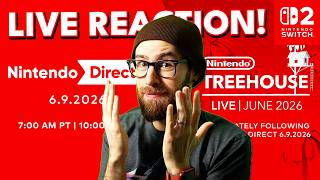 Nintendo Direct & Treehouse LIVE June 9, 2026 REACTION!