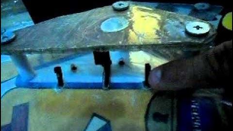 homemade pinball - egypt slingshot