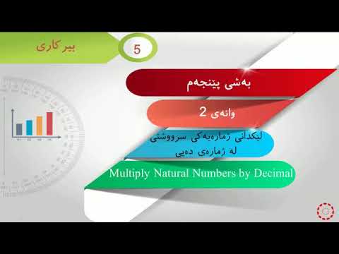 پۆلی 5 بیرکاری وانەی 5 2 لێکدانی ژمارەیەکی سرووشتی لە ژمارەیەکی دەیی 