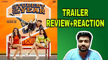 STUDENT OF THE YEAR 2 TRAILER REVIEW|TIGER SHROFF|KARAN JOHAR|DHARMA PRODUCTION