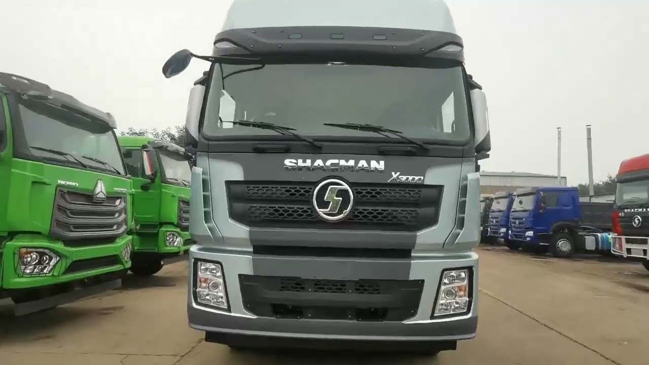 Transport goods using Shakman x3000 6x4 tractor